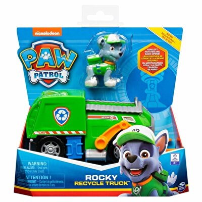 Paw Patrol Görev Aracı ve Kahramanlar S2 Rocky Recycle Truck