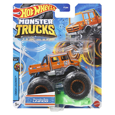 Hot Wheels Monster Trucks 1:64 Arabalar Mercedes Benz Unimog HNW13