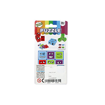 Rubik Emoji Puzzle Mavi