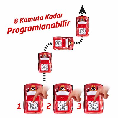 Tooko Programlanan ve Şaha Kalkan Kamyon Kırmızı