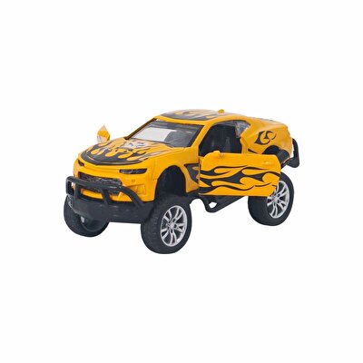 Alev Desenli Çek Bırak Sarı