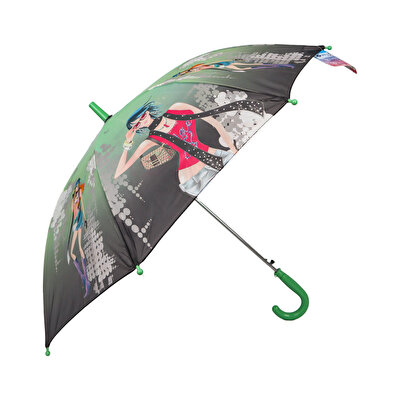 Rubenis Yeşil Saplı Şemsiye