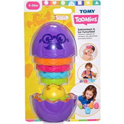 Toomies Saklambaçlı İç İçe Yumurtalar Mor