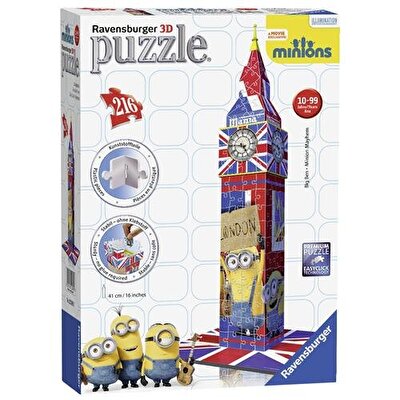Big Ben Minions 3D Puzzle 216 Parça