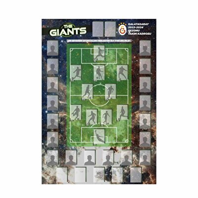 Galatasaray 2023/24 Sezon Poster ve Çıkartma Seti