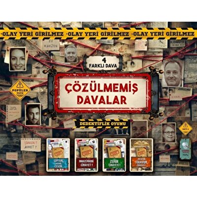 Çözülmemiş Davalar Set 1