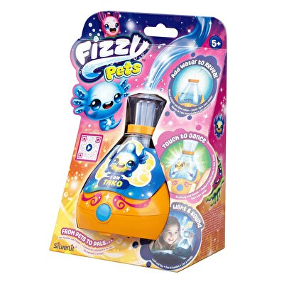 Silverlit Fizzy Pets Işıklı Sesli Köpüren İnteraktif Sürpriz Evcil Hayvan Tako