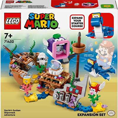 LEGO Super Mario Dorrie’nin Batık Gemi Macerası Ek Macera Seti 71432