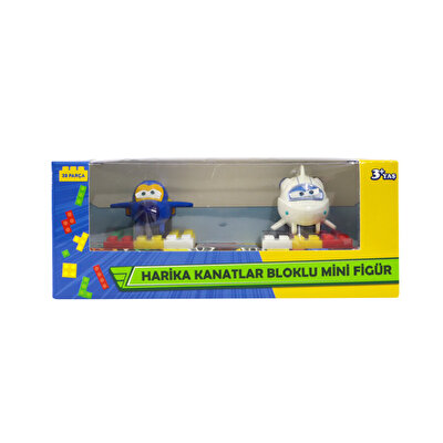 Harika Kanatlar Bloklu Mini Figür Astra ve Jerome 2'li Set