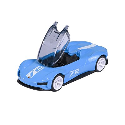 Majorette Porsche Deluxe Metal Model Araba Porsche Vision Gran Turismo Mavi