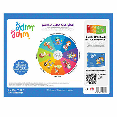 Adım Adım Eğitim Seti 3 Yaş Yeni Yaşı Keşfetme