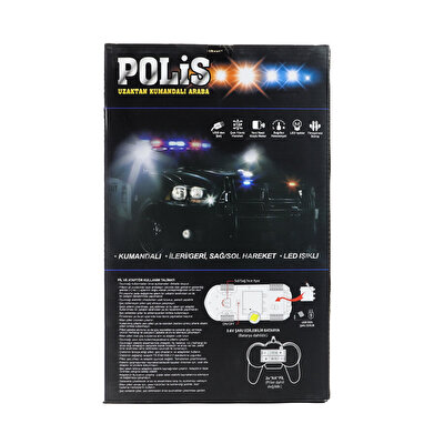 1:20 Ölçekli Uzaktan Kumandalı Polis Arabası