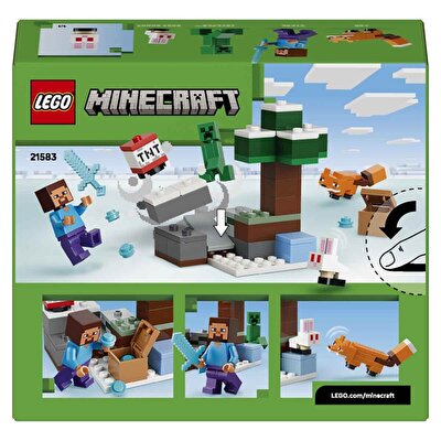 LEGO Minecraft Steve’in Tayga Macerası 21583