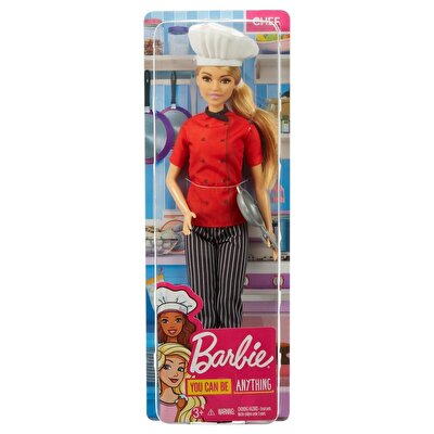 Barbie Kariyer Bebekleri Şef Bebek ve Tava FXN99