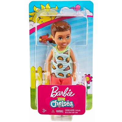 Barbie Aksesuarlı Chelsea Bebekler Hamburger Tişörtlü FXG78