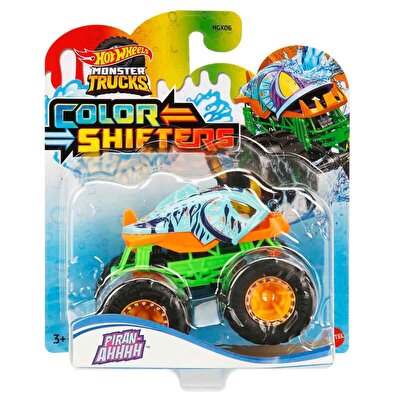 Hot Wheels Monster Trucks Renk Değiştiren Araçlar Piran Ahhhh HVH85
