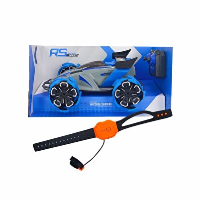 Rc Uzaktan Kumandalı Dumanlı Şarjlı Mavi Racing Araba