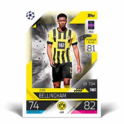 UEFA Şampiyonlar Ligi  22/23 Sezonu Match Attax Futbolcu Kartları