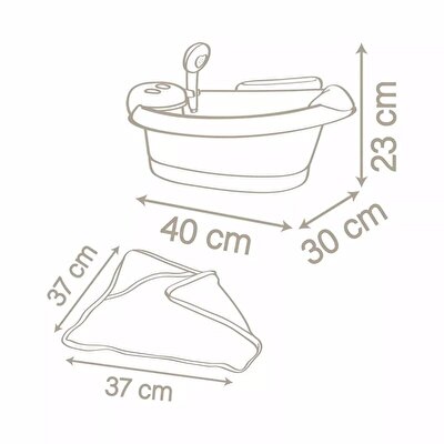 Smoby Baby Nurse Bebek Küveti