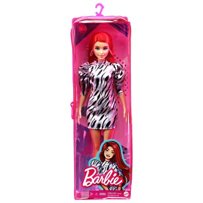 Barbie Büyüleyici Parti Bebekleri Zebra Desenli Elbiseli GRB56