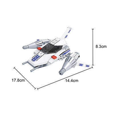 Ausini Space Uzay Savaş Gemisi Aracı Seti 126 Parça