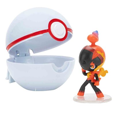 Pokemon CIip N Go Figür S2 Charcadet ve Premier Ball