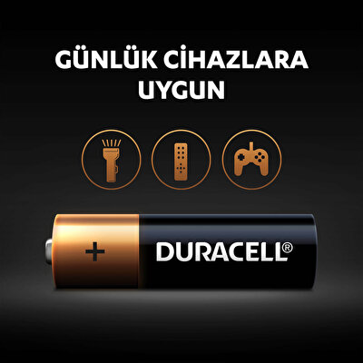 Duracell AA Basic 4´lü Kalem Pil
