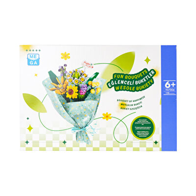 Fun Bouquets Eğlenceli Buketler Serisi Mutluluk Buketi Blok Seti 158 Parça