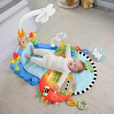 Fisher Price 3'ü 1 Arada Duyusal Gelişim Jimnastik Merkezi HYR60