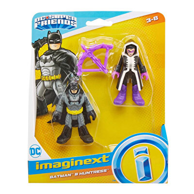 Imaginext DC Super Friends Aksiyon Figürleri Batman Huntress GKJ66