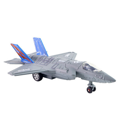 Die-Cast Savaş Uçağı HW777-16 Açık Gri
