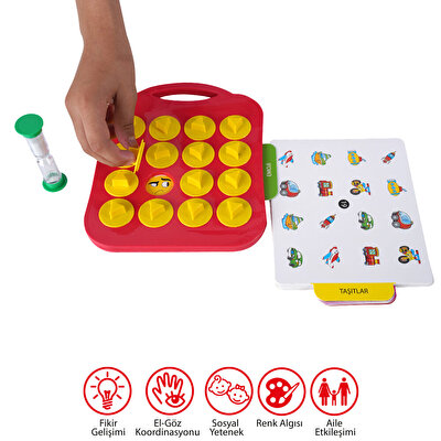 Memory Match Eğlenceli Hafıza Eşleştirme Kutu Oyunu