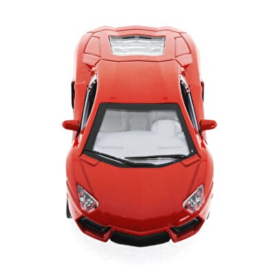 Diecast Sesli Işıklı Arabalar - Kırmızı Lamborghini