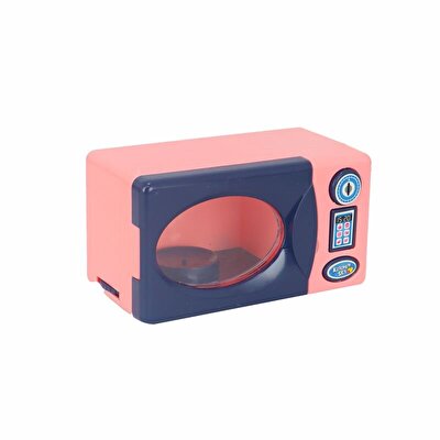 Pembe Mi̇krodalga. Kettle Ve Hamur Maki̇nesi̇ Mutfak Seti̇m