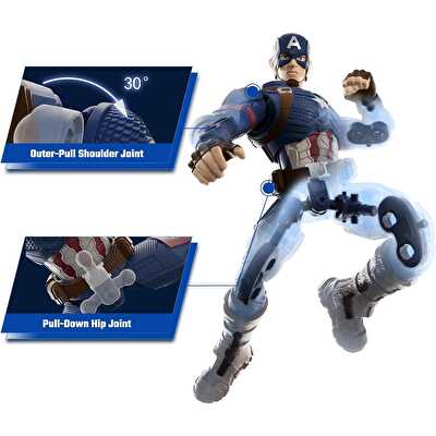 Blokees Marvel Avengers Infinity Saga Captain America Figür Yapım Seti 94 Parça