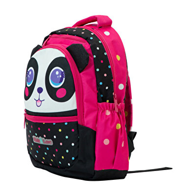 Kaukko Kids Love Cute Face Panda Sırt Çantası