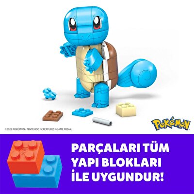 Mega Pokemon Yap ve Oyna Figürler Squirtle GYH00