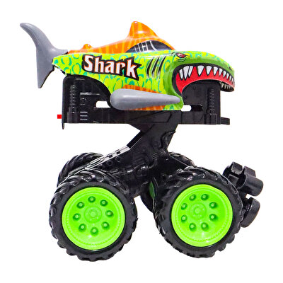 Sesli Işıklı Sürtmeli Balık Araba