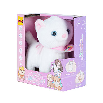 Mini Pet Yürüyen Sesli Peluş Kedi