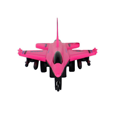 Çek Bırak Savaş Uçakları Pembe 12 Cm