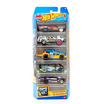 Hot Wheels Beşli Araba Seti Demo Destruction HLY71