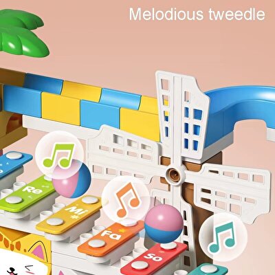 3'ü 1 Arada Bloklu Ksilofon Seti 143 Parça