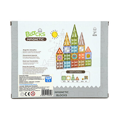 Yıldız Elmas Manyetik Bloklar 31 Parça