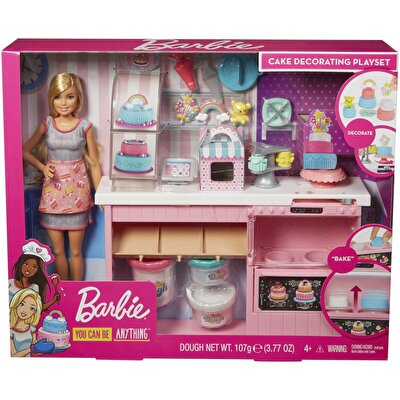 Barbie'nin Pasta Dükkanı Oyun Seti GFP59