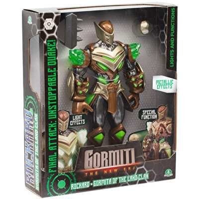 Gormiti Figür Gormiti & Hücum Işığı Rockard 27 Cm