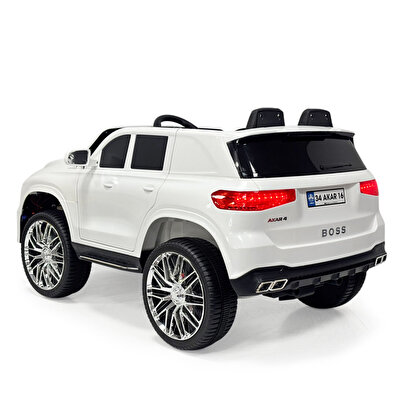 Akar Boss 12 Volt GT Beyaz Uzaktan Kumandalı Araba