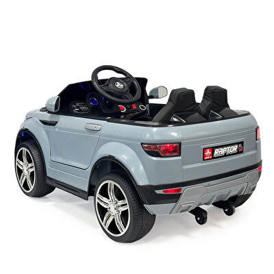 Akar Raptor GT Gri Uzaktan Kumandalı 4X2 12 Volt Akülü Araba