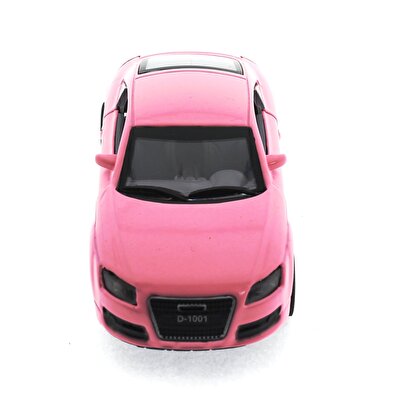 Diecast Sesli Işıklı Arabalar - Pembe