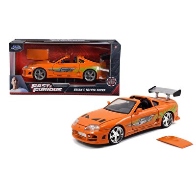 Jada 1:24 Fast Furious Brian’s Toyota Supra 1995 Model Araç