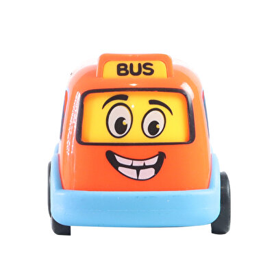 Turuncu Çek Bırak Sevimli Araba